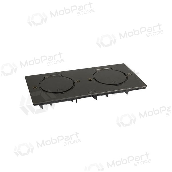 Grindinė dėžė 4mod. Legrand 089752 (šlifuoto rudo plieno)