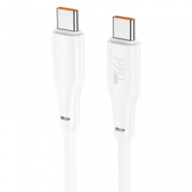 USB-C kabel Hoco X93 USB-C naar USB-C 1 m 100 W wit