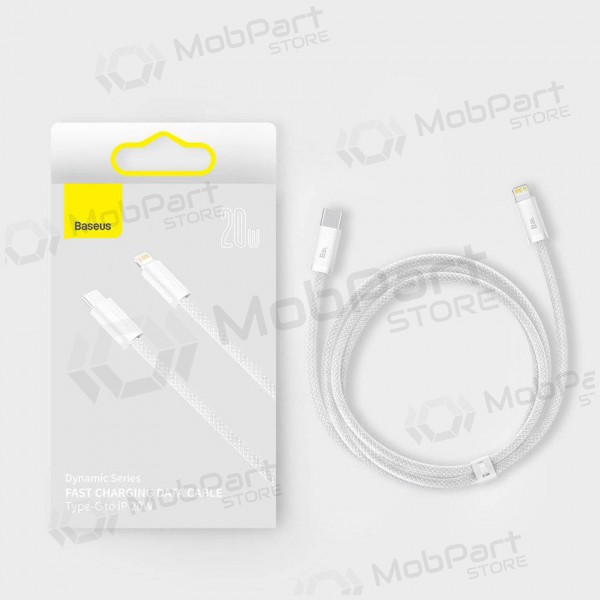 Baseus Dynamic USB-C naar Lightning Kabel 20W 1.0m (wit) CALD000002