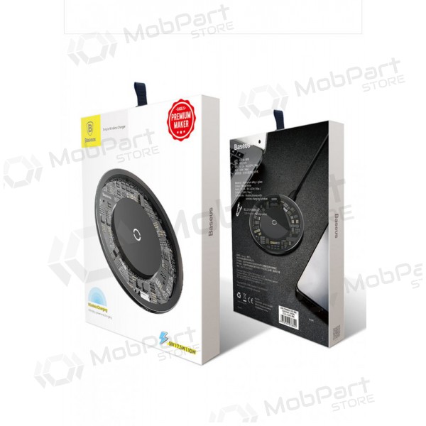 Lader draadloze Baseus Crystal (10W) CCALL-AJK01