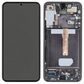 Samsung Galaxy S22+ scherm (zwart) (met frame) (OLED)