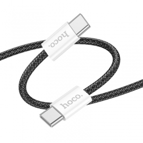USB kabel Hoco X104 60W USB-C to USB-C 2.0m zwart