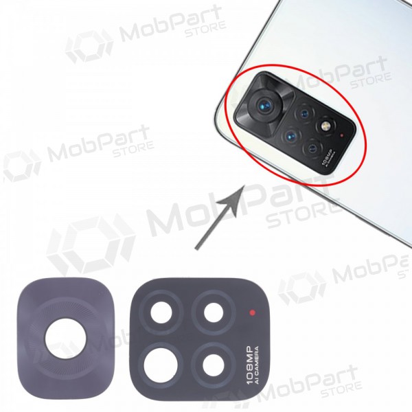 Xiaomi Redmi Note 11 Pro 4G (Global) cameraglas 108MP (enkel lens 2 stuks)