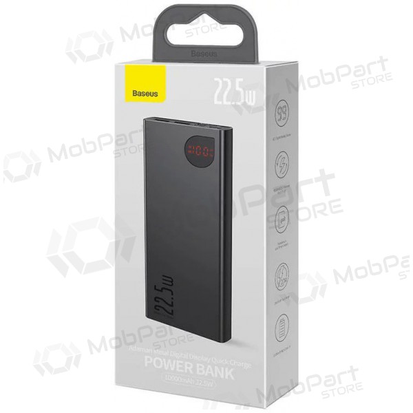 Externe batterij Power Bank Baseus Adaman 22.5W 10000mAh zwart PPAD070001