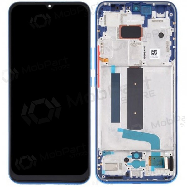 Xiaomi Mi 10T Lite 5G scherm (blauw) (met frame) (origineel)