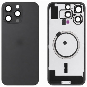 Apple iPhone 16 Pro Max achterkant (zwart) (Premium)