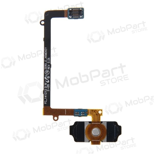 Samsung G925F Galaxy S6 Edge homeknop connector (zwart)