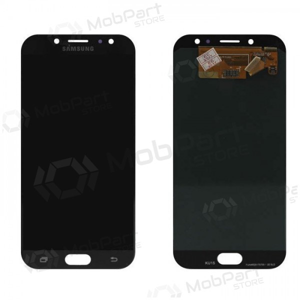 Samsung J730F Galaxy J7 (2017) scherm (zwart) (service pack) (origineel)