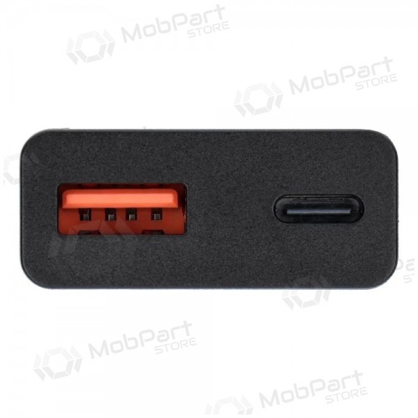 Telefoonoplader Blue Star Slim 25 W GaN USB-C + USB-A zwart