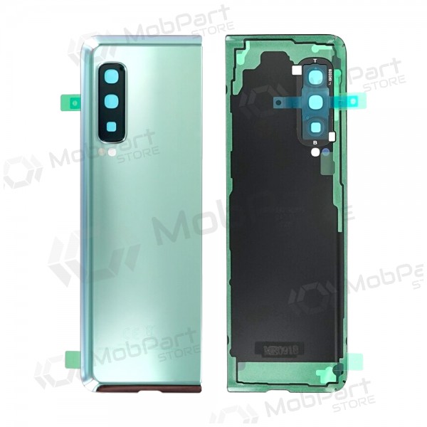 Samsung F900 / F907 Galaxy Fold achterklep batterij (zilver) (gebruikt grade B, origineel)