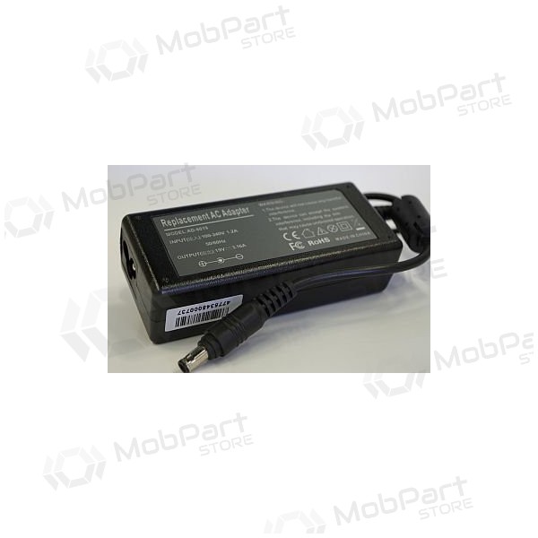 SAMSUNG 60W: 19V, 3.16A laptopoplader