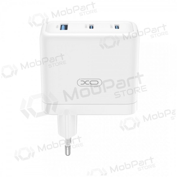 Telefoonoplader XO CE35 100 W 2x USB-C + USB-A wit