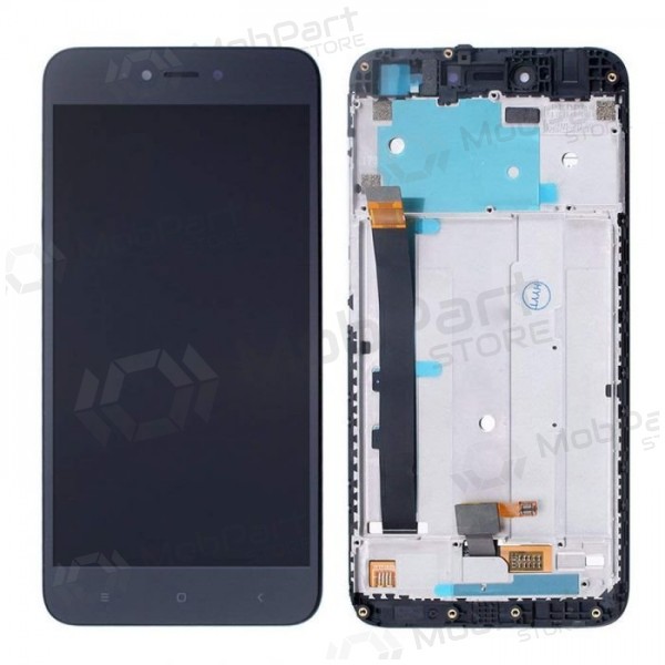 Xiaomi Redmi Note 5A scherm (zwart) (gebruikt grade C, origineel)