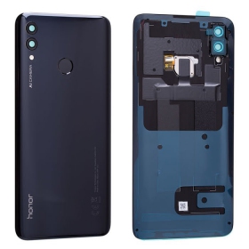 Huawei Honor 10 Lite Achterkant Batterij Cover Zwart (Midnight Black) (gebruikt graad C, origineel)