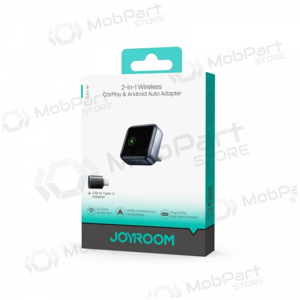 Draadloze CarPlay / Android Auto adapter Joyroom JR-CP3 zwart