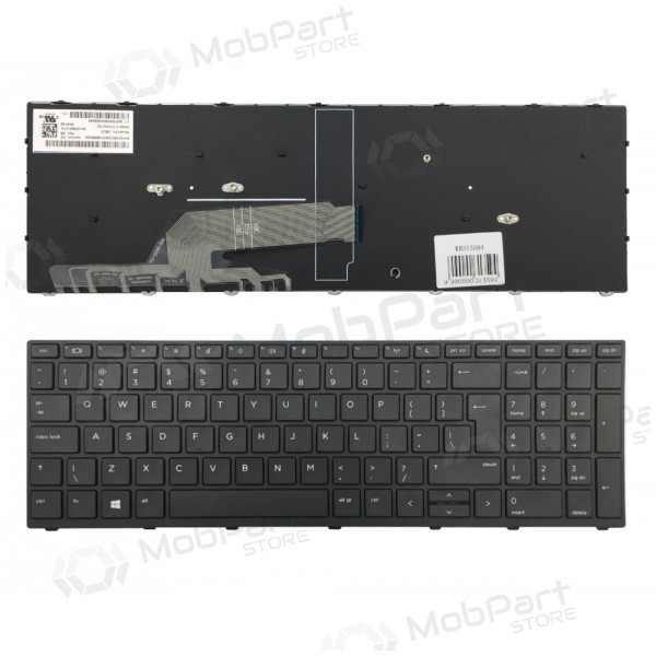 HP: Probook 450 G5, 455 G5, 470 G5 toetsenbord met frame