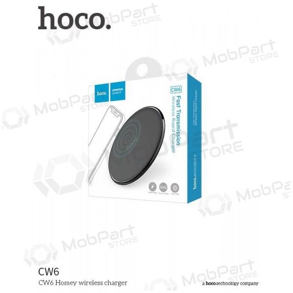Draadloze lader HOCO CW6 (zwart)