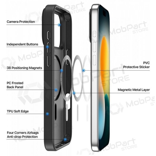 Apple iPhone 17 Pro Max, 18 Pro Max hoesje - Dux Ducis Yind (zwart)