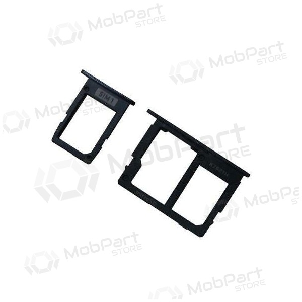 Samsung J600 Galaxy J6 2018 SIM-kaarthouder (2stuks) (zwart)