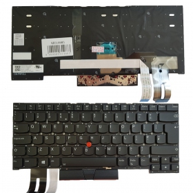 Lenovo ThinkPad T490s, T495s toetsenbord (UK) (verlicht)