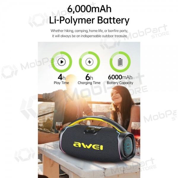 Bluetooth draagbare luidspreker Awei KA16 60W zwart