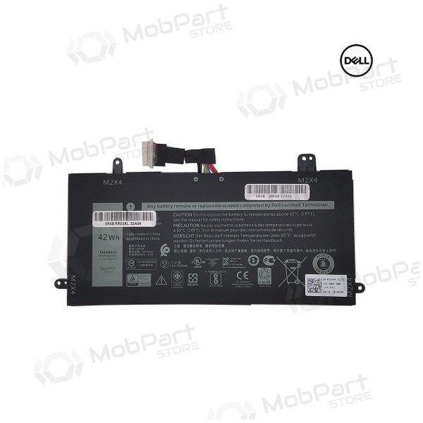 DELL J0PGR, 42Wh, 5250mAh laptop accu - PREMIUM