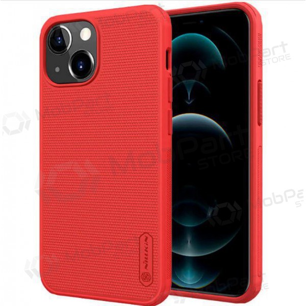 Apple iPhone 14 Plus hoesje Nillkin Frosted Shield (rood)