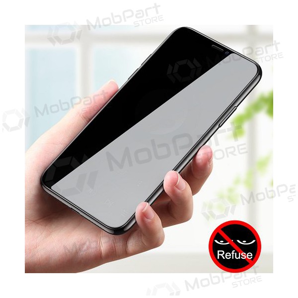 Apple iPhone 15 Plus screenprotector "Wozinsky Privacy 5D Full Glue"