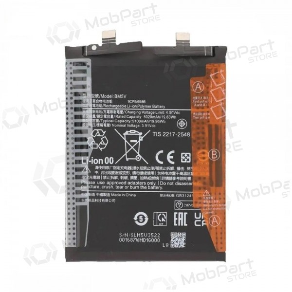 Xiaomi Redmi Note 13 Pro 5G, Poco X6 batterij, accu (origineel)