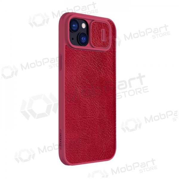Apple iPhone 14 hoesje - Nillkin Leather (rood)