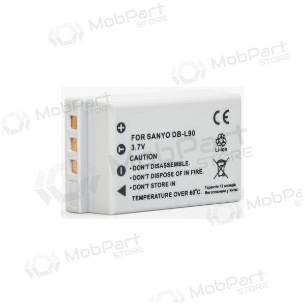 Sanyo DB-L90 camerabatterij / accu