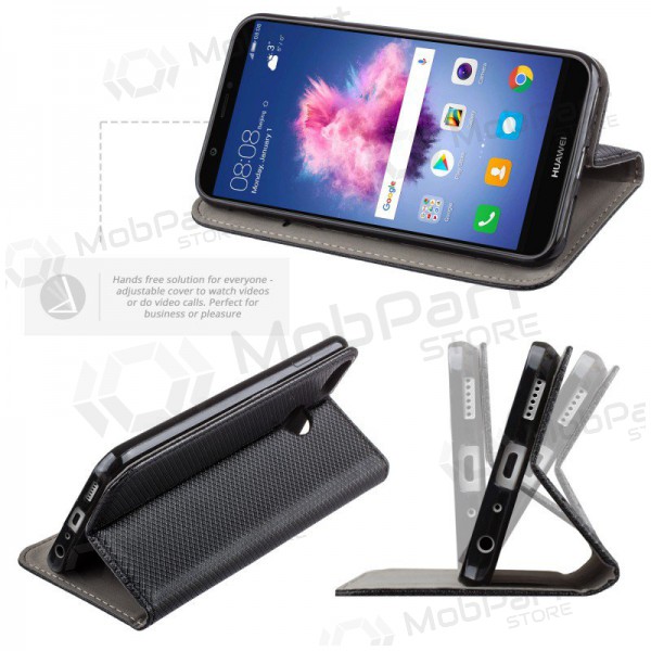 Xiaomi Poco M4 5G / Poco M5 / Redmi Note 11R / Redmi 10 5G hoesje - Smart Magnet (zwart)