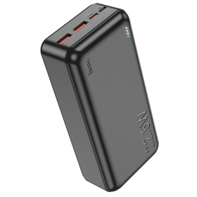 Externe batterij - Power Bank Hoco J101B PD 20W+Quick Charge 3.0 22.5W 30000mAh zwart