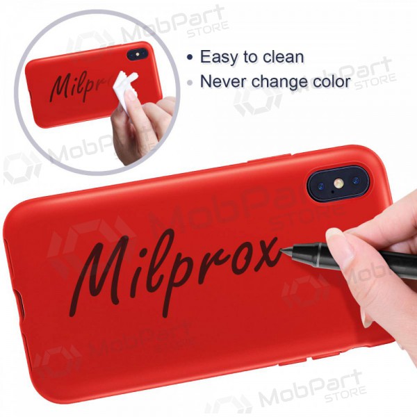 Apple iPhone 11 Pro hoesje - Liquid Silicone - 2.0mm (rood)