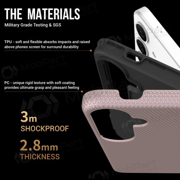 Samsung Galaxy S24+, S25+ hoesje - Perfectionists (roségoud)