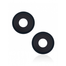 Apple iPhone 13 mini camera glas (2 stuks) (Midnight) (met frame)