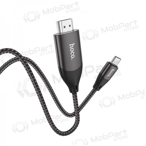 Kabel Hoco UA16 Type-C to HDMI 2.0m grijs