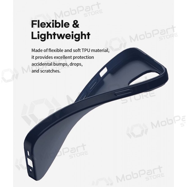 Apple iPhone 15 Pro Max hoesje Mercury Soft Feeling (donkerblauw)