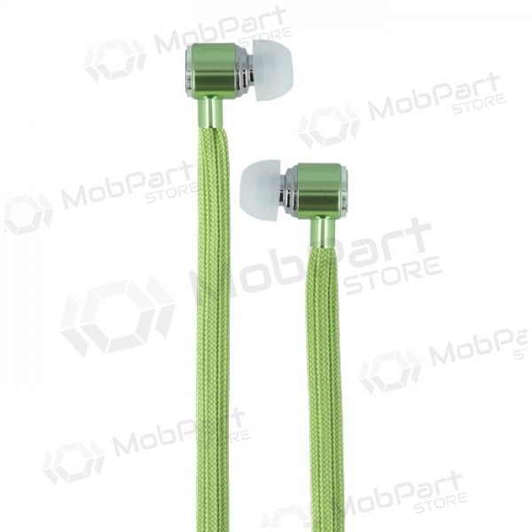 Handsfree set Forever Swing Music 3,5mm (groen)