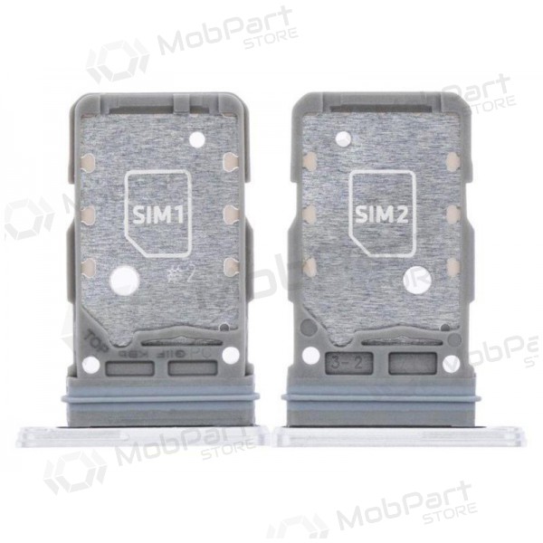 Samsung G991B Galaxy S21 5G SIM-kaarthouder (wit)