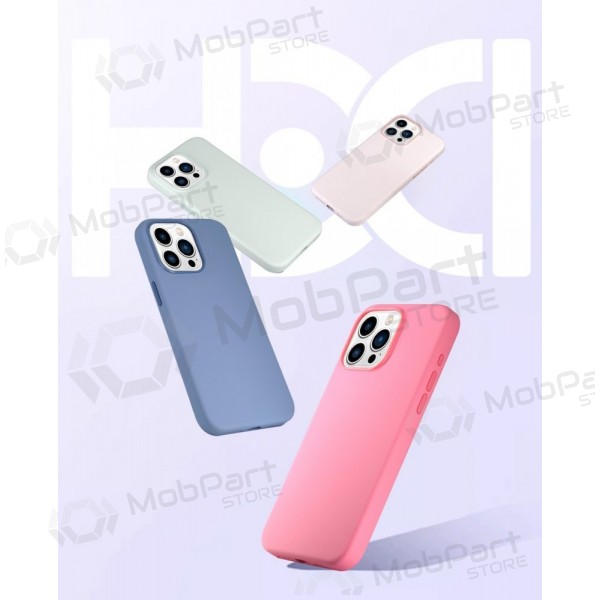 Hoesje HDD Silicone MagSafe Case Apple iPhone 12/12 Pro roze
