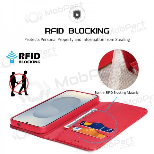 Samsung Galaxy S25 Edge hoesje - Dux Ducis Hivo (rood)
