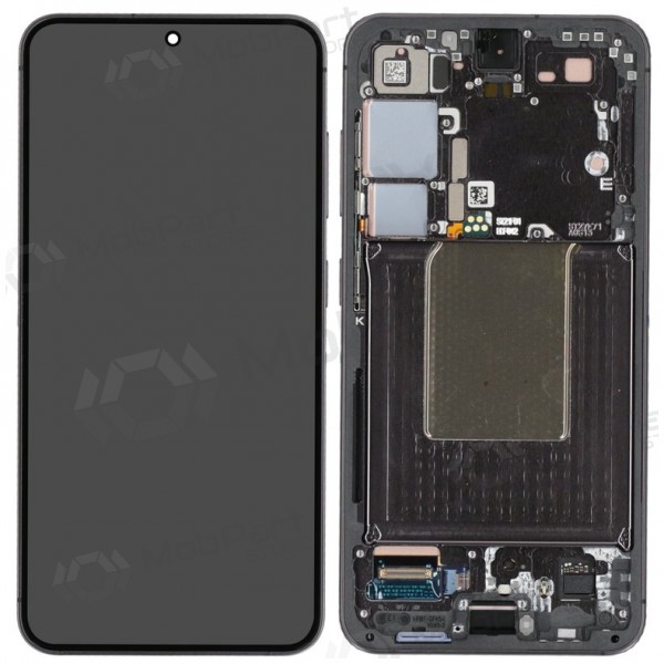 Samsung Galaxy S24 scherm (zwart) (met frame) (origineel)