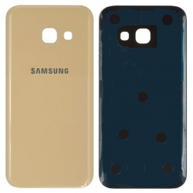 Samsung A320 Galaxy A3 2017 batterijklep (Gold Sand) (service pack) (origineel)
