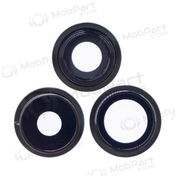 Apple iPhone 13 Pro camera glas (3stuks) (grafitas) (met een frame)