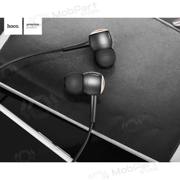 HOCO M19 3,5 mm koptelefoon (zwart)