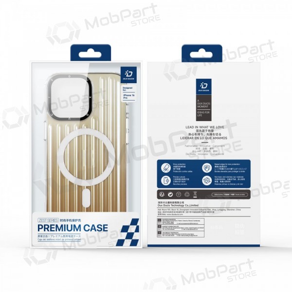 Apple iPhone 16e, 17e hoesje - Dux Ducis Zest (Gradient Desert Gold)