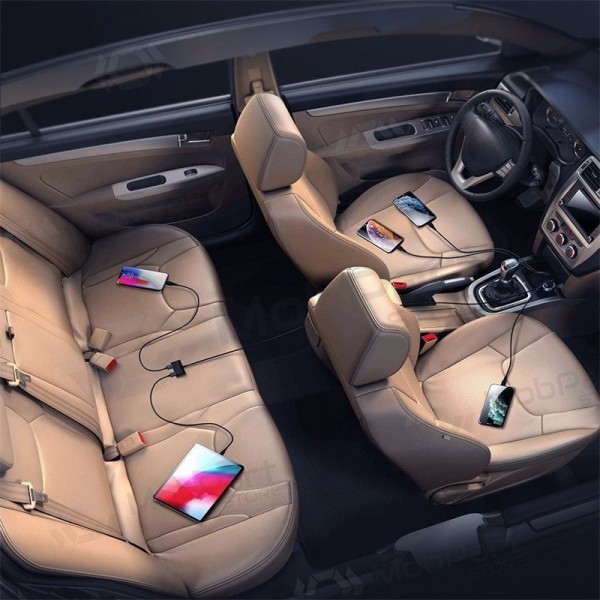 Lader automobilinis Joyroom JR-CL03 5xUSB 6.2A (zwart)