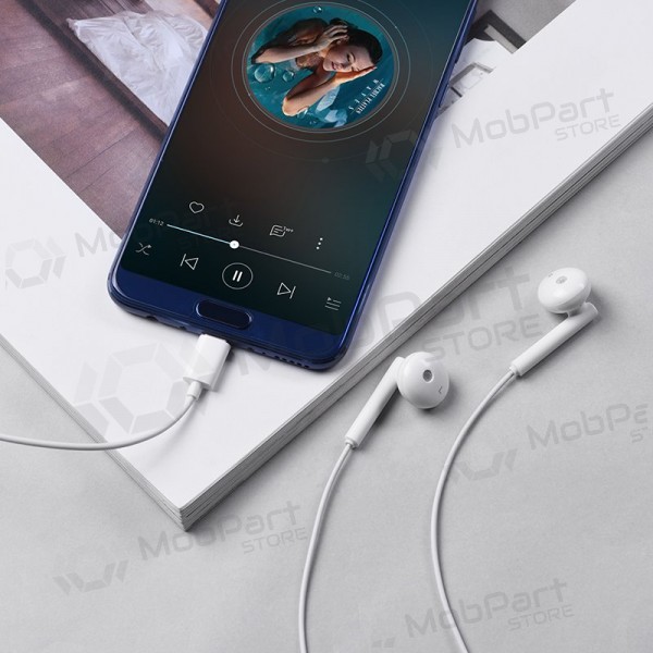 Handsfree HOCO L10 Type-C (Wit)