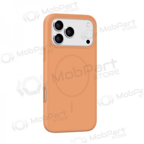 Samsung Galaxy S26 Ultra hoesje - X-Level Fluid Skin MagSafe (oranje)